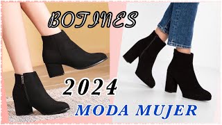 BOTAS Y BOTINES PARA ESTE OTOÑO 202324 LOS MEJORES ESTILOS DE BOTINES MODA MUJER [upl. by Norad]