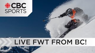 Freeride World Tour from Kicking Horse Golden BC  Ski amp Snowboard  Feb 2 Live  CBC Sports [upl. by Notniuq300]