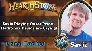 Savjz Playing Quest Priest Hadronox Druids are Crying [upl. by Anerul316]