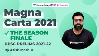 Magna Carta 2021 The session Finale  Indian Polity for UPSC Prelims Exam  By Atish Mathur [upl. by Nelyk204]