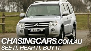 2014 Mitsubishi Pajero SUV Review Mitsubishi Shogun  ChasingCarscomau [upl. by Anagnos565]