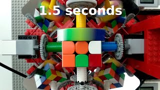 mirrcub3r  The new formerly fastest 15 seconds average Lego Rubiks Cube solving robot [upl. by Uv]