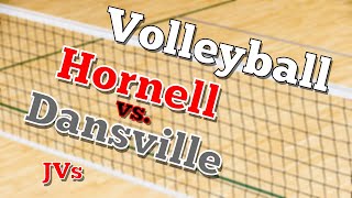 Hornell Lady Raiders JV vs Dansville Lady Mustangs JV Girls Volleyball [upl. by Strawn]