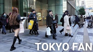 新橋・銀座散歩 【4K】 Walking Shinbashi and Ginza Tokyo Japan Dec 2023 [upl. by Eycal]