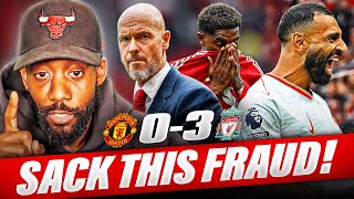 SACK THIS FRAUD THIS CLUB STINKS  Manchester United vs Liverpool  MATCH REACTION [upl. by Roath902]