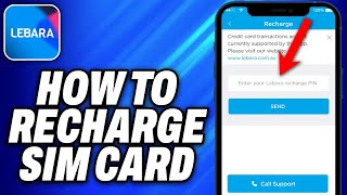 How To Recharge Lebara Sim Card 2024  Easy Fix [upl. by Geraldine]