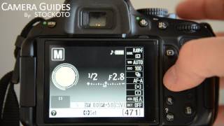 How to set Auto Focus AF Modes on a Nikon D5100  D5200 D5300 [upl. by Ermanno]