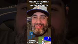 AL Wildcard Gm1 Kansas City Royals vs Baltimore Orioles 3 Outs10124 [upl. by Oneida]