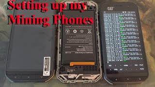 How I set up a mining phone from START to FINISH [upl. by Moule]