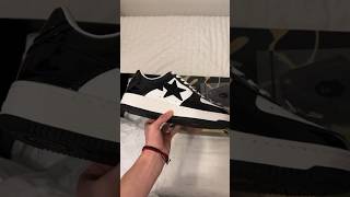 Unboxing and Review of Bathing Ape Bape Sta Low Sneakers 🔥 bapesta abathingape bape sneakerhead [upl. by Staci379]