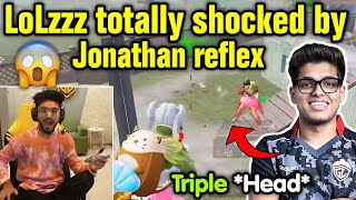 Lolzzz totally shocked by Jonathan reflex 😲 Jonathan vs Lolzzz 1v1 in Tdm 🇮🇳 [upl. by Evin]