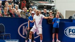 Mansour Bahrami highlights  AFAS Tennis Classics 2012 [upl. by Iarised318]