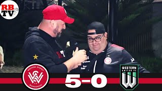 Western Sydney Wanderers vs Western United  Post Match Interview [upl. by Milore152]