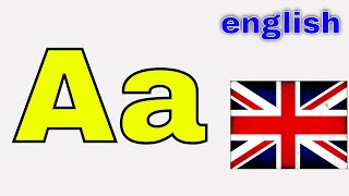 Alfabeto in Inglese  ABC The Alphabet in English testo e pronuncia [upl. by Siuqramed]