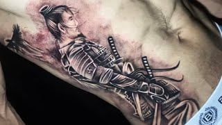 SAMURAI TATTOO NA COSTELA [upl. by Towne409]