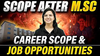 Best Career Scope amp Job Opportunities After MSc Life science   MSc Life Science Graduates [upl. by Nosam]