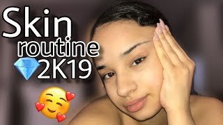 MA ROUTINE PEAU PARFAITE MES SECRETS ANTIACNÉ  SKINCARE ROUTINE 2019 [upl. by Olenta]