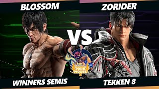 Show Me Your Moose 2 TOP 8  Blossom Law Vs ZoRider Jin Tekken 8 [upl. by Terej]