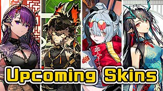 Upcoming Skins Showcase  Arknights明日方舟 もうすぐグローバル版に実装予定のコーデ集 [upl. by Hebert464]