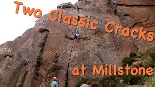 Two Classic Crack Climbs at Millstone [upl. by Dric]