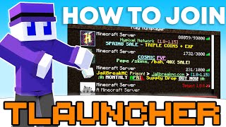 How to Join a Minecraft Server on TLauncher 2023 [upl. by Merle]