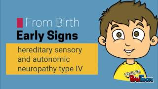 congenital insensitivity to pain with anhidrosis [upl. by Oine]