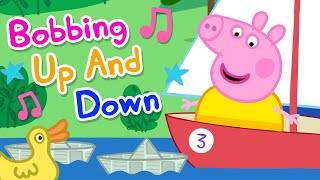 Peppa Pig  The Bobbing Up and Down Song Official Music Video [upl. by Clarance]