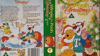 Opening of Winnie the Pooh amp Christmas Too 1992 UK VHS [upl. by Ultann]