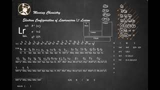 Electron Configuration of Lawrencium Lr Lesson [upl. by Eylrahc965]