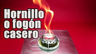 Hornillo o fogón casero cómo se hace  Te Digo Cómo [upl. by Kin]