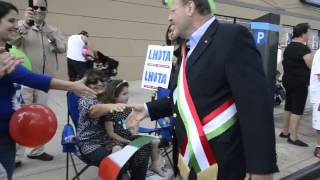 Joe Lhota At Columbus Day Parade [upl. by Hax]