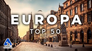 Top 50 Luoghi e Posti Più Belli da Visitare in Europa  4K [upl. by Anehta278]