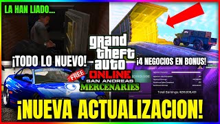 NUEVA ACTUALIZACION en GTA5 Online TODO LO NUEVO LA LIARON 4 NEGOCIOS AL DOBLE GTA5 Online [upl. by Burger]