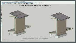 3D Vignettes  Workflow Efficiency for Design amp Build professions PlusSpec PlusDesignBuild SketchUp [upl. by Dnomsaj]