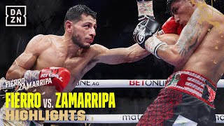 Angel Fierro vs Brayan Zamarripa  Fight Highlights [upl. by Namso]