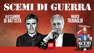 quotScemi di guerraquot Marco Travaglio e Alessandro Di Battista dialogano sul conflitto in Ucraina [upl. by Agnot]