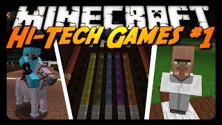 Minecraft HITECH GAMES  Pt 1 w CavemanFilms [upl. by Daune525]