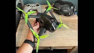 Im throwing away my stock DJI FPV Props GAMECHANGER Flight wstickcam starts at 032 [upl. by Nonac]