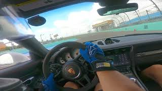 DRT 2022 Track Day Homestead Miami Speedway Porsche GT3 [upl. by Aeduj]