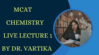 This is my first MCAT live lecture on general chemistry chapter Chemical equilibrium part 1 [upl. by Josefina203]