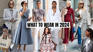 10 Wearable Fashion Trends That Will Be HUGE In 2024 [upl. by Kinsler]