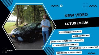 Lotus Emeya review  Een waardige concurrent voor de Porsche Taycan [upl. by Preston]