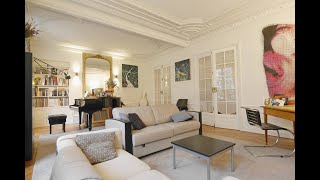 Paris 14  Appartement familial 160m² 3 chambres haussmannien [upl. by Meir]