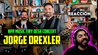 REACCION Jorge Drexler NPR Music Tiny Desk Concert ARGENTINO MELOMANO [upl. by Almond761]