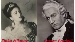 ZINKA MILANOV  CESARE BARDELLI  TOSCA 1964 LIVE  quotVissi dartequot End 2nd Act [upl. by Lletnahc]