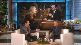 Jimmy Fallon on His Date with Nicole Kidman [upl. by Nehtiek]