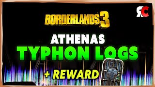 Athenas TYPHON LOGS in Borderlands 3 Dead Drop Rewards  Crew challenges [upl. by Geehan]