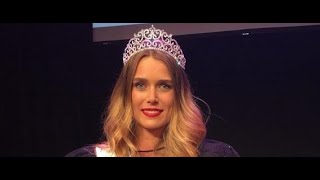 Miss France 2019  Alice Quérette élue Miss IledeFrance [upl. by Jessamine]