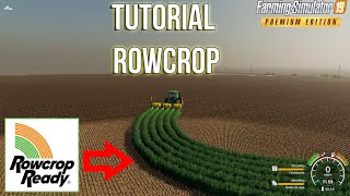 Tutorial FS19 Plantio em Curvas  Tutorial Culturas para FS1922 Rowcrop [upl. by Tergram]