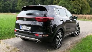 2016 KIA Sportage 20 CRDi 4WD 185 HP TEST DRIVE [upl. by Dallon63]